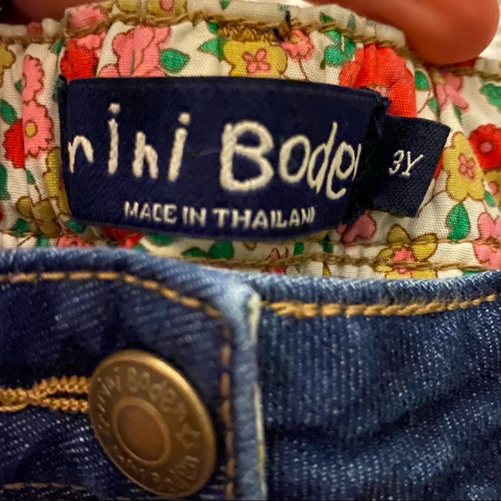 Mini Boden Capri Jeans size 3 - Picture 3 of 7